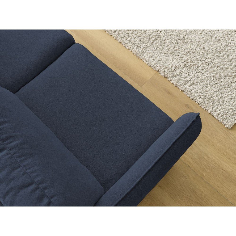 Ciemnoniebieska sofa do spania/rozkładana 178 cm Lenny – Bobochic Paris (zdjęcie 4)