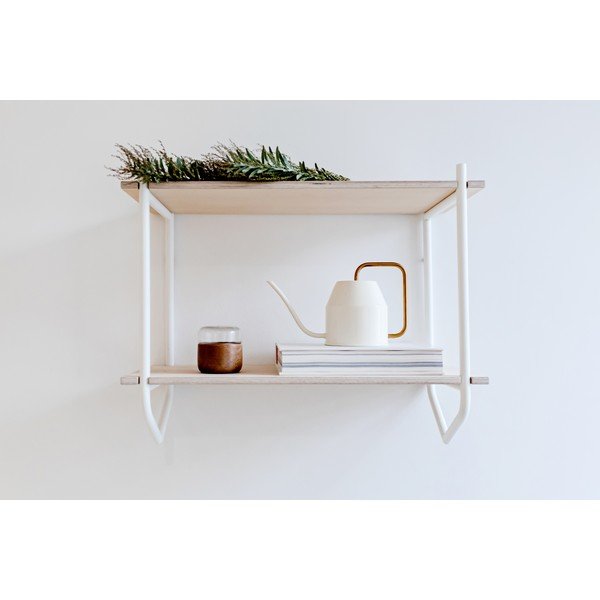 Półka ścienna z białą konstrukcją EMKO Dessus-image-4