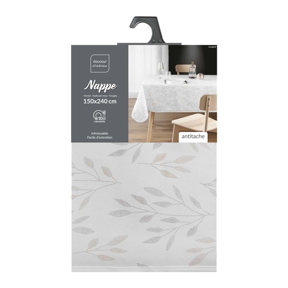 Obrus odpowiedni do prania 150x240 cm Lonigold – douceur d'intérieur