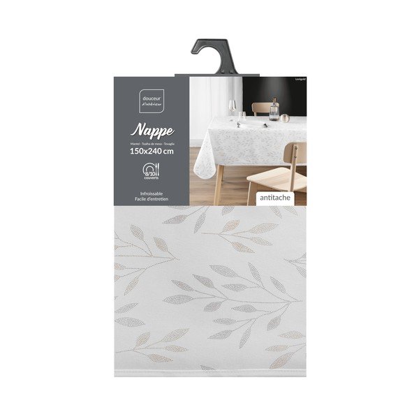 Obrus odpowiedni do prania 150x240 cm Lonigold – douceur d'intérieur