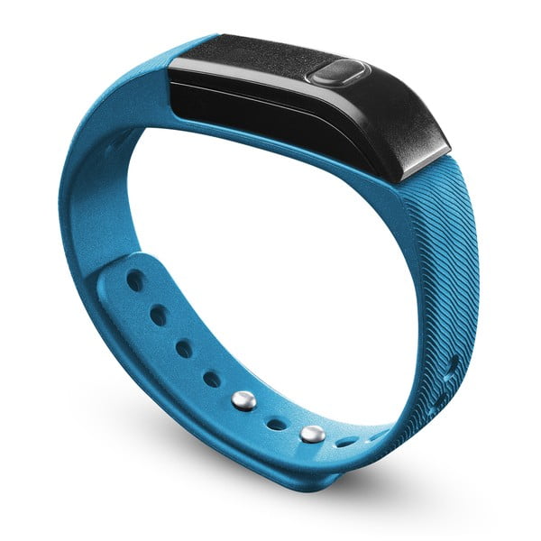 Opaska sportowa bluetooth CellularLine EASYFIT, niebiesko-czarna