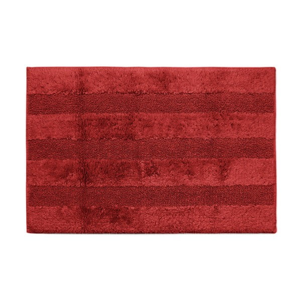 Czerwony dywanik łazienkowy Jalouse Maison Tapis De Bain Rouge, 50x70 cm