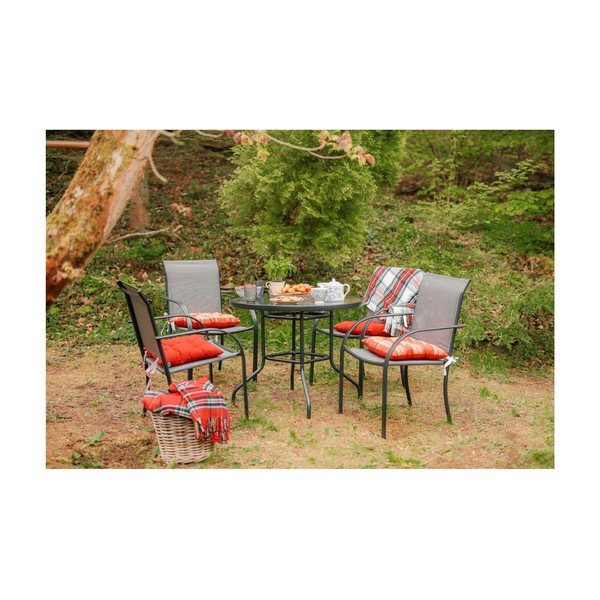 Zestaw metalowych mebli ogrodowych Timpana Milo-image-3