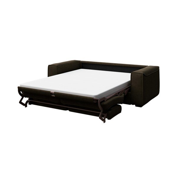 Brązowa rozkładana sofa 3-osobowa MESONICA Munro-image-3