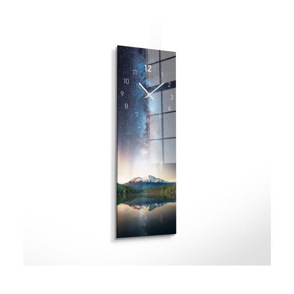 Szklany zegar ścienny Milky way – Styler-image-2