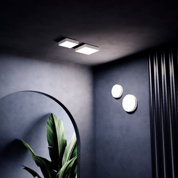 Biała lampa sufitowa SULION Linha, ø 21,5 cm-image-3