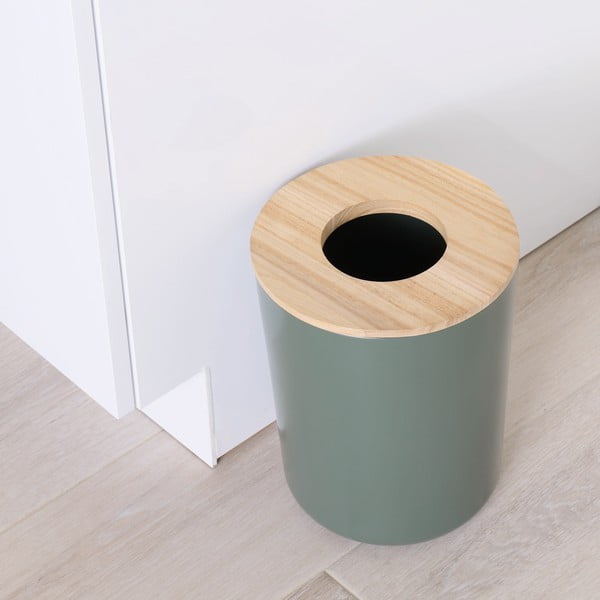 Zielony kosz na śmieci iDesign Eco Vanity-image-2