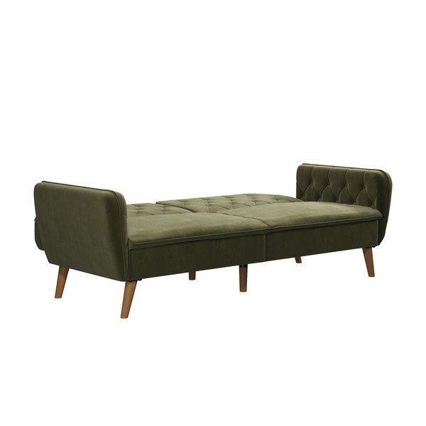 Zielona rozkładana sofa 211 cm Tallulah – Novogratz-image-3