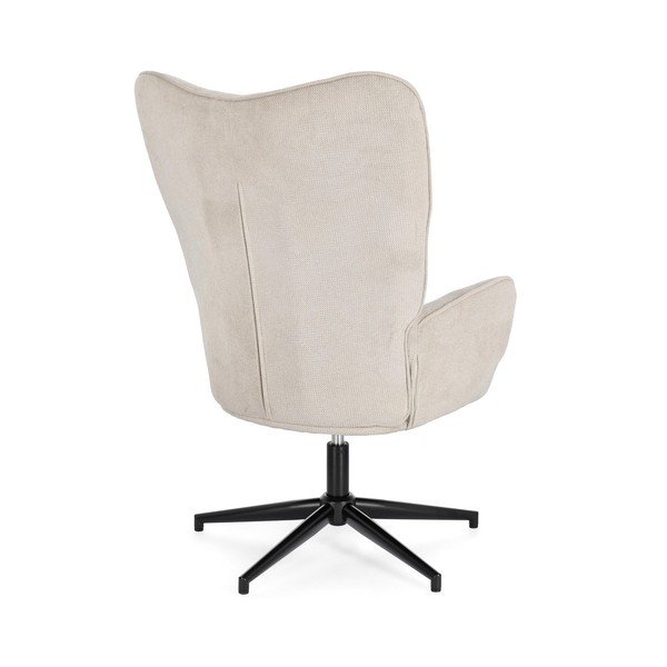 Beżowy obrotowy fotel Inas – Bizzotto-image-4