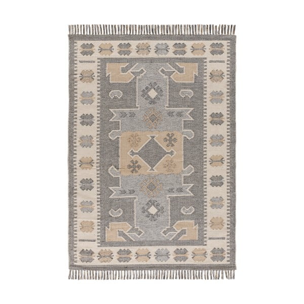 Dywan tkany ręcznie z bawełny z recyklingu odpowiedni do prania 80x120 cm Chandia – Universal