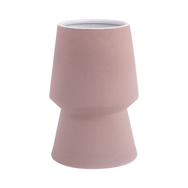 Różowy wazon ceramiczny PT LIVING Cast, wys. 17 cm