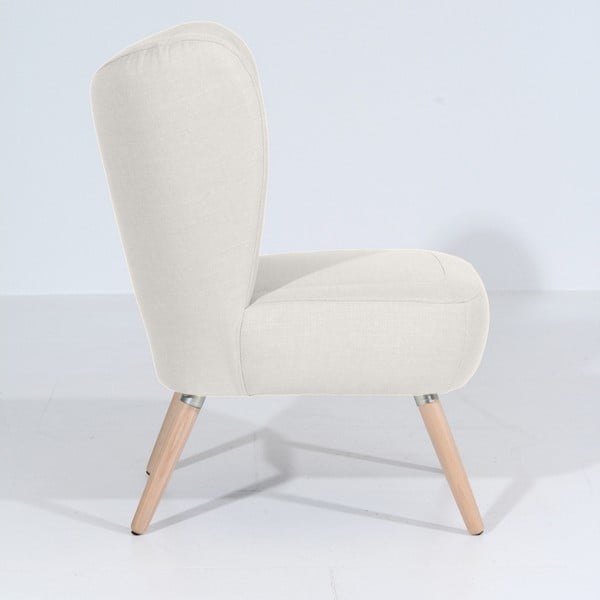 Kremowy fotel Max Winzer Sari-image-2