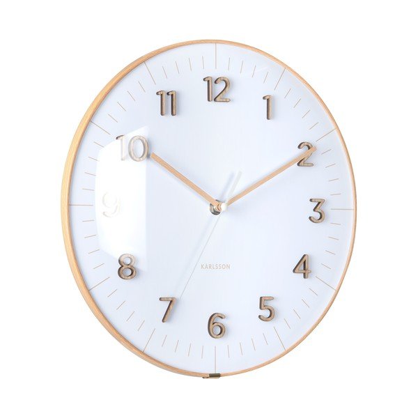 Zegar ścienny ø 30 cm Esencia Dome – Karlsson-image-2