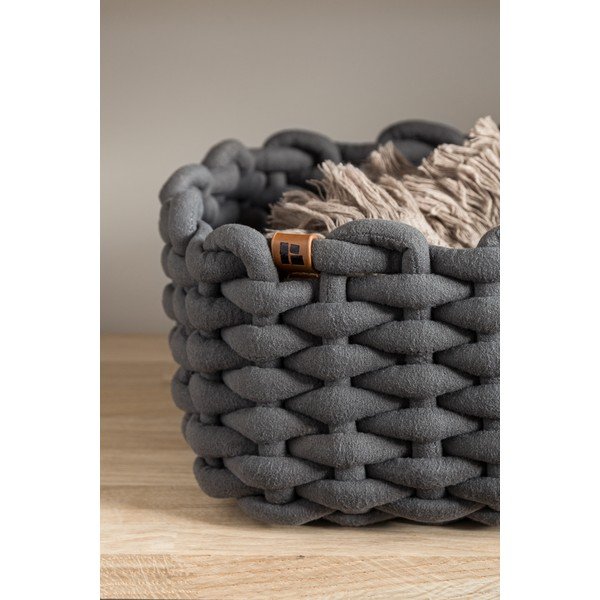 Tekstylny koszyk 20x15x11 cm Peach Skin S – Bigso-image-2