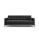 Ciemnoszara sofa 177 cm Bali – Cosmopolitan Design