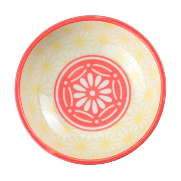 Żółta miska porcelanowa Tokyo Design Studio Star, ⌀ 9,5 cm