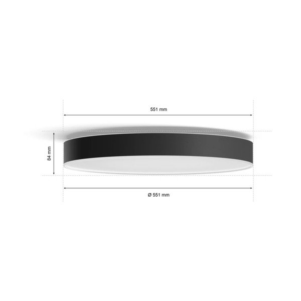 Inteligentna lampa sufitowa LED 48 W Enrave – Philips Hue-image-4
