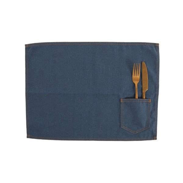Tekstylna mata stołowa 45x33 cm Indigo – Tiseco Home Studio