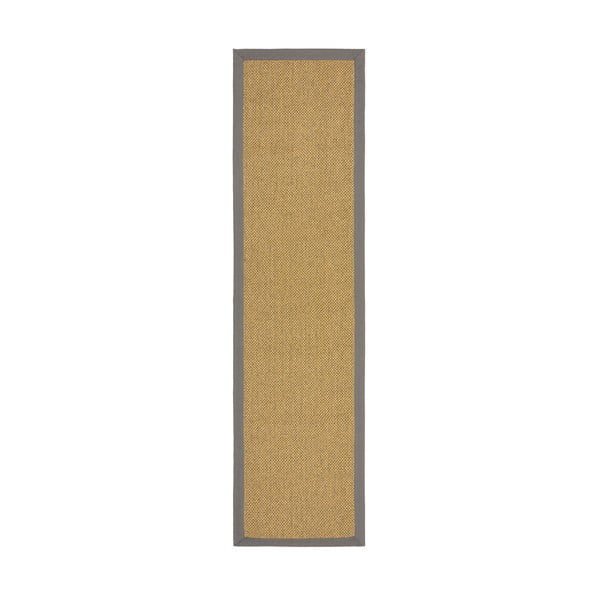 Szaro-jasnobrązowy dywan odpowiedni na zewnątrz 60x230 cm Sisal Look – Flair Rugs