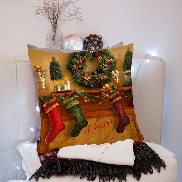 Poszewka na poduszkę ze świątecznym motywem 43x43 cm – Mila Home-image-3