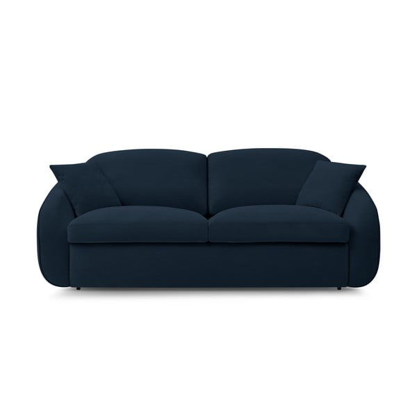 Ciemnoniebieska rozkładana sofa 235 cm Cezanne – Bobochic Paris