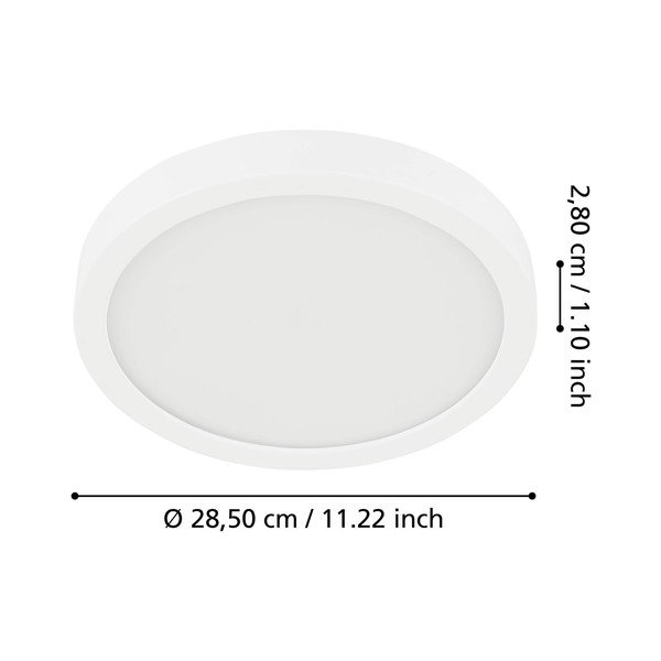 Biała lampa sufitowa LED FUEVA 5 – EGLO-image-3