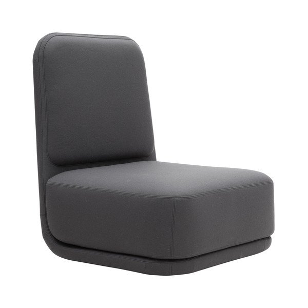 Ciemnoszary fotel Softline Standby High-image-2