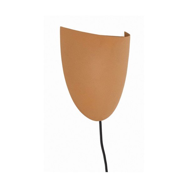 Kinkiet do kontaktu w kolorze terakoty Nibla – Kave Home