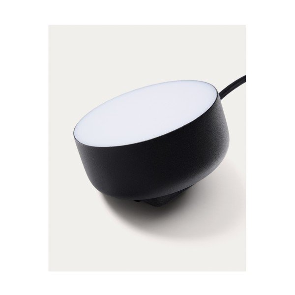 Czarna metalowa lampa punktowa LED ø 8,5 cm Orey – Kave Home-image-3