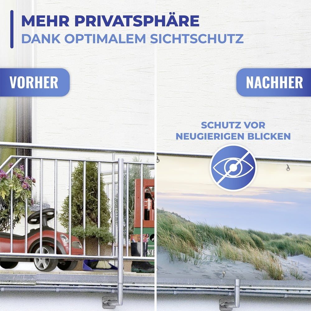 Plastikowa osłona balkonowa 500x85 cm North Sea Coast – Maximex (zdjęcie 9)