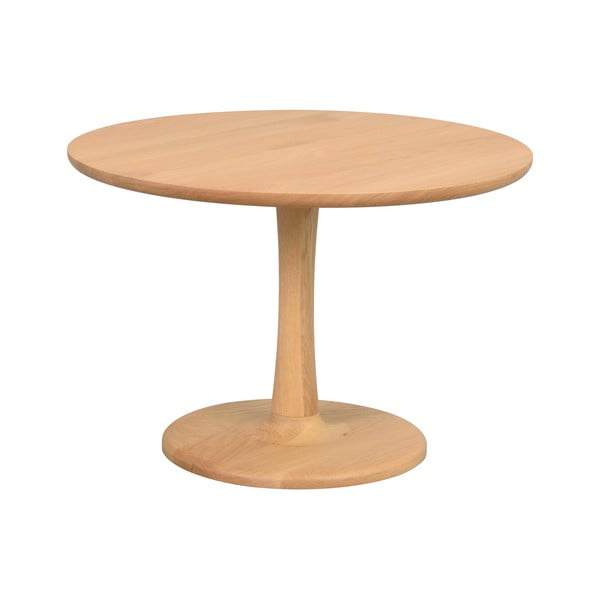 Okrągły stolik w dekorze dębu 60x60 cm Hobart – Rowico