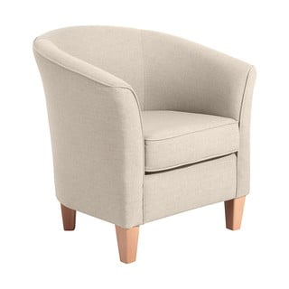 Beżowy fotel Max Winzer Livia Beige
