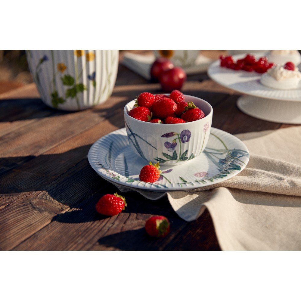 Biały porcelanowy talerz deserowy ø 22 cm Hammershøi Summer – Kähler Design (zdjęcie 7)