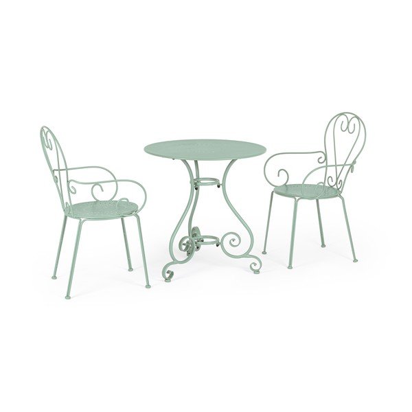 Stalowy okrągły stolik ogrodowy ø 70 cm Etienne – Bizzotto-image-3