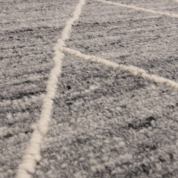 Szary dywan wełniany 200x290 cm Noah – Asiatic Carpets-image-2