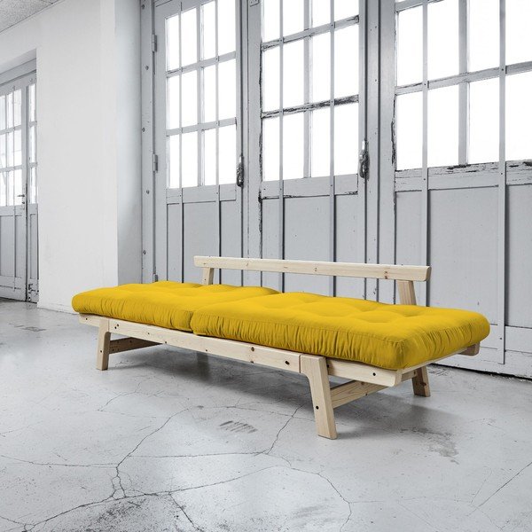 Sofa rozkładana Karup Step Natural/Amarillo-image-2