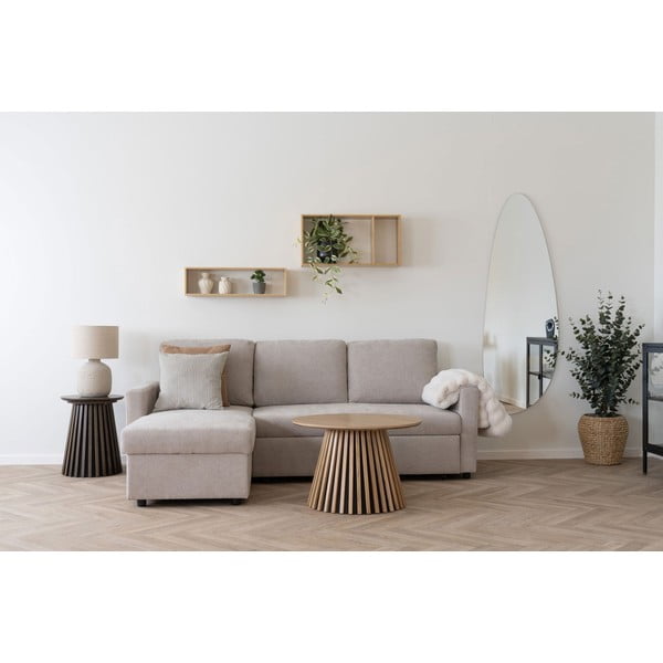 Wielopoziomowa bambusowa półka w naturalnym kolorze 70 cm Ember – House Nordic-image-4
