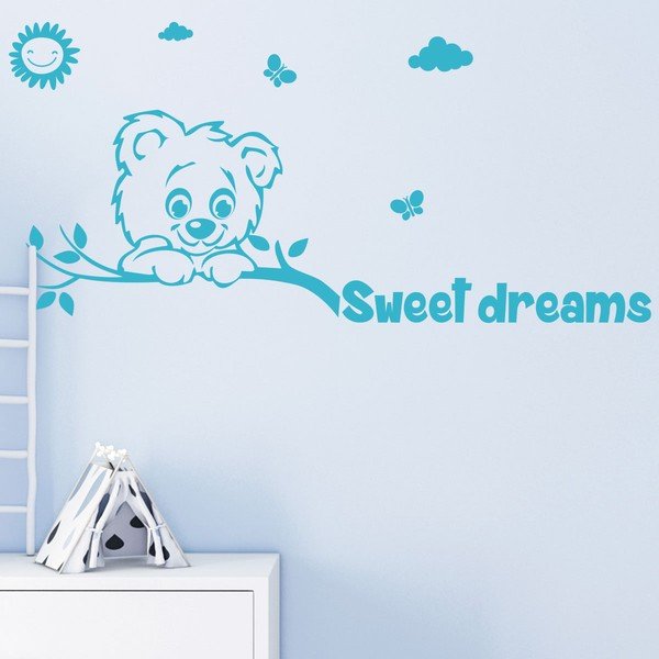 Zestaw samoprzylepnych literek Ambiance Teddy