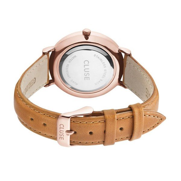 Zegarek CLUSE La Bohème Rose Gold/White Caramel-image-2