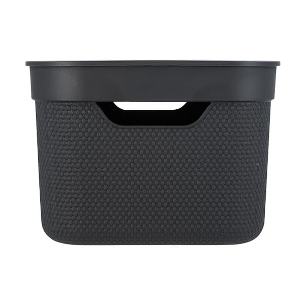 Plastikowy pojemnik z pokrywką Deco − Rotho-image-3