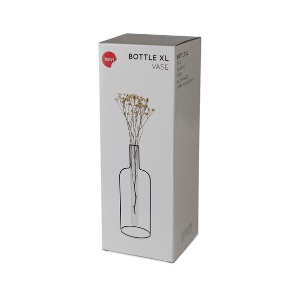 Czarny wazon Balvi Silhouette Bottle-image-2