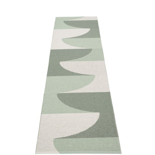Zielony chodnik odpowiedni na zewnątrz 70x270 cm Hill Army Misty Mint – Pappelina