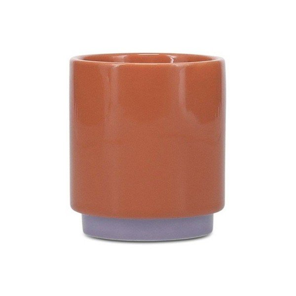 Pomarańczowa/fioletowa kamionkowa filiżanka 270 ml Duo – ONA