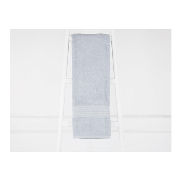Niebieski ręcznik bawełniany Emily, 70x140 cm