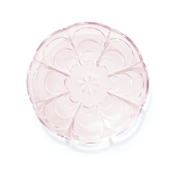 Jasnoróżowe szklane talerzyki deserowe zestaw 2 szt. ø 16 cm Lily – Holmegaard
