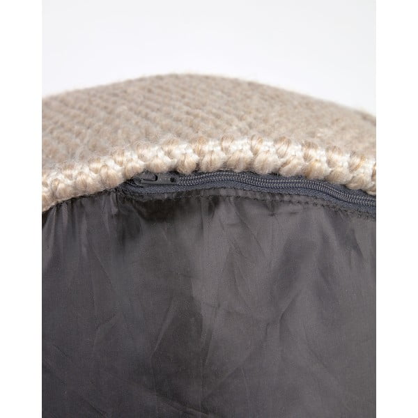 Bezowy puf ogrodowy Kave Home Kaie, ø 62 cm-image-2