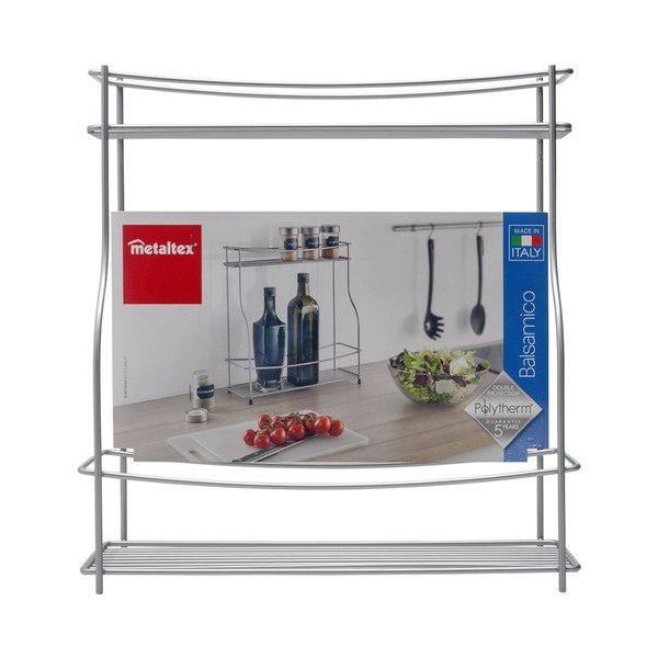Regał na przyprawy z 2 półkami Metaltex Balsamico-image-4