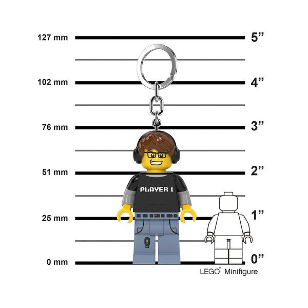 Breloczek z latarką Player – LEGO®-image-4