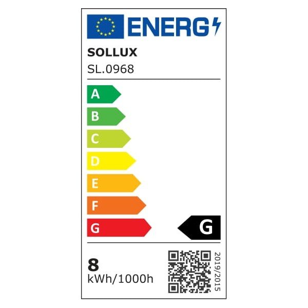 Żarówka LED z ciepłym światłem z gwintem E27, 7,5 W – Sollux-image-2
