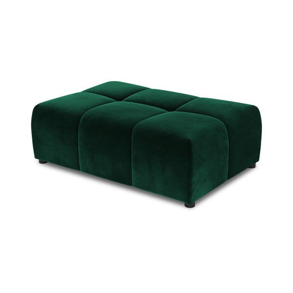 Zielony moduł aksamitnej sofy Rome Velvet – Cosmopolitan Design